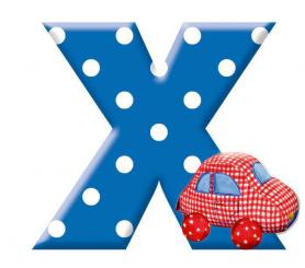 Die Spiegelburg Buchstaben BabyGlück X