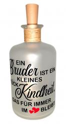 LED-Leuchtflasche Bruder schwarz rot 