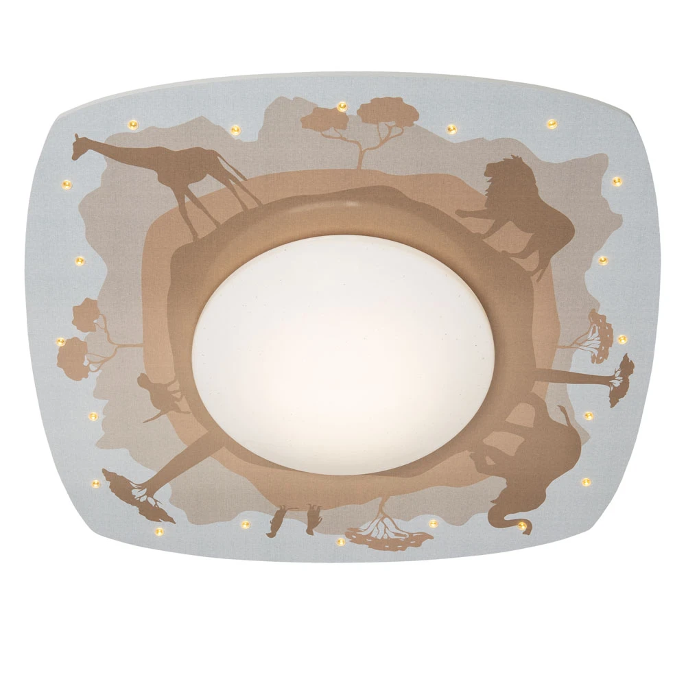 Deckenleuchte LED Safari Scandi Savanne 