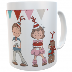 Geburtstagstasse Dies ist dein Tag emmapünktchen mit Wunschname inkl. Geschenkverpackung 