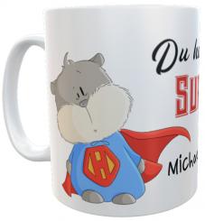 Kilala Danke! Tasse Alltagsheld mit Namen 