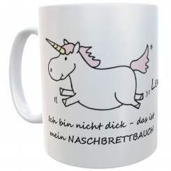 Einhorn-Tasse Pummel Ich bin nicht ... 