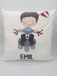 personalisiertes Kissen von emmapünktchen mit Wunschname 