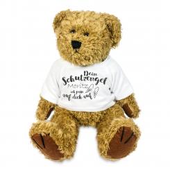 Kuscheltier Bär Schutzengel Glücksbringer mit Name 
