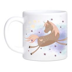 Kindertasse Kunststoff Einhorn 180ml 