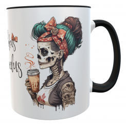 Kaffeetasse Hokus Pokus Kaffee Modus Sugar Skull 