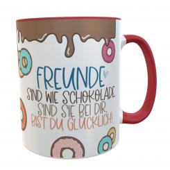personalisierte Tasse Donut Kakaotasse 