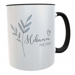 Personalisierte Tasse Hebamme 