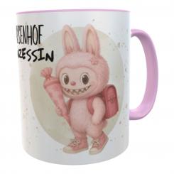 Schulkind Tasse La Bu zur Einschulung – Geschenk zum 1. Schultag – Keramiktasse 330ml mit Geschenkbox 