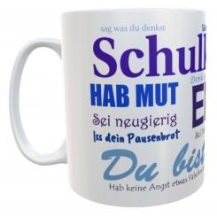 NamensTasse Schulkind 2026 zur Einschulung Jungen 