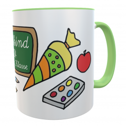 Schulkind-Tasse Einschulung Du bist 1. Klasse Mädchen Jungen 2026 