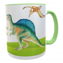 Tasse Schulkind 2024 T-Rex zur Einschulung Jungen 