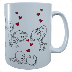 Tasse Valentinstag Workout am liebsten mit dir inkl. Geschenkverpackung 
