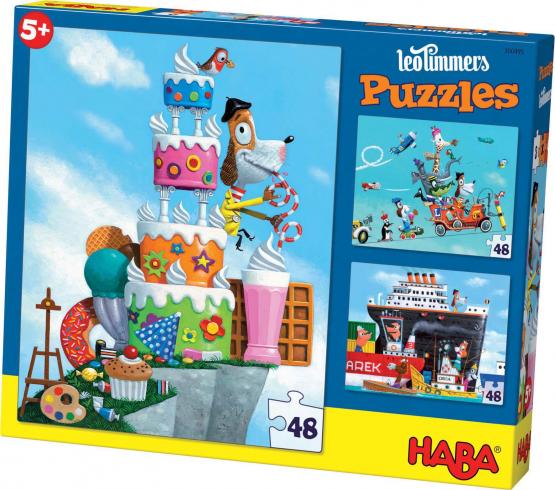 Haba Puzzle Leo Timmers Mister Rene 3in1 