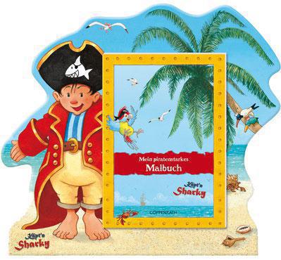 Die Spiegelburg Malbuch piratenstark Captn Sharky 