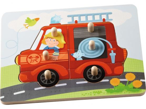 Haba Greifpuzzle Feuerwehr 302536 
