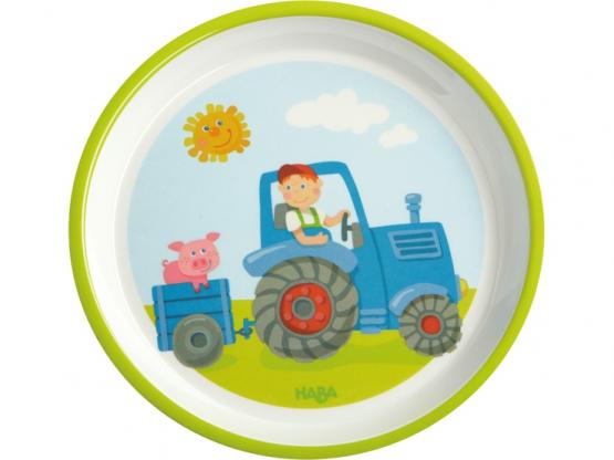 HABA Melamin Teller Traktor 302817 