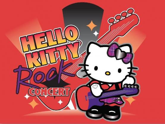 Kinderteppich Hello Kitty Rock 