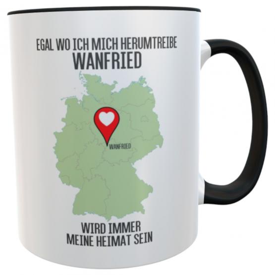 Personalisierte Heimat-Tasse: Dein Herzensort - Wunschort 