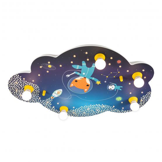 Elobra Deckenleuchte Space Mission blau 