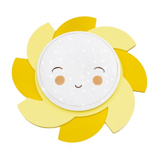Deckenleuchte Sonne Siri Starlight Smile gelb 