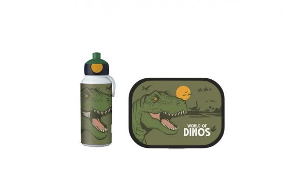 Mepal Brotdose Dino Trinkflasche 400 ml 