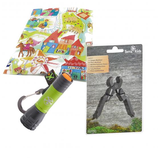 Haba Terra Kids Mini Taschenlampe mit Multitool 