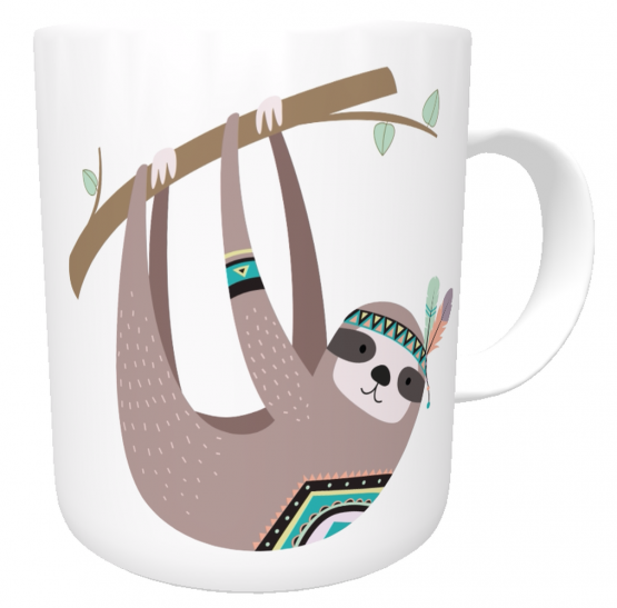 Kaffee-Tasse Faultier 