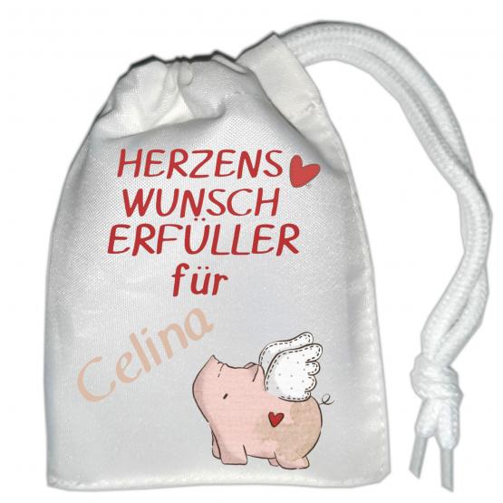 Personalisierte Geldgeschenk-Verpackung Herzenswunscherfüller 