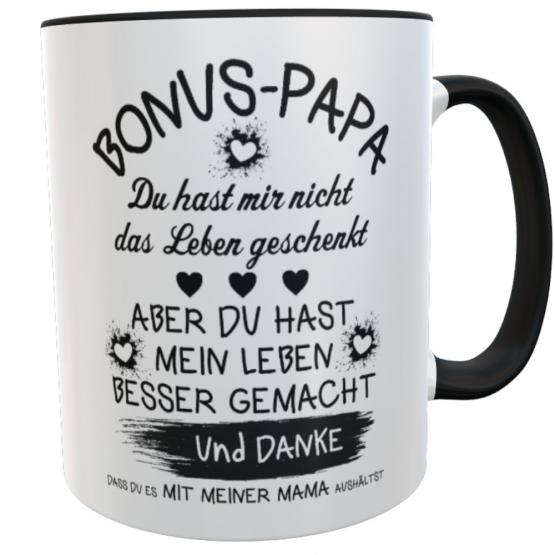 Bonus-Papa Acrylschild - Dankesgeschenk Für Stiefvater Mit Herzensbotschaft