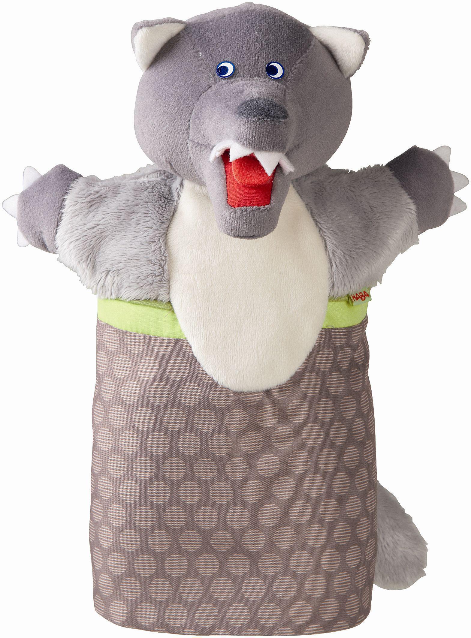 Haba Handpuppe Wolf Handpuppen kinderlampenland.de