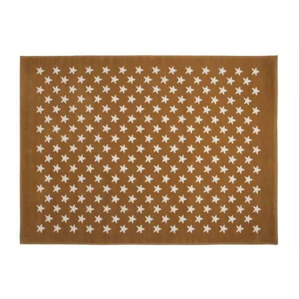 Lorena Canals Kinderteppich Kleine Sterne Beige Lorena Canals