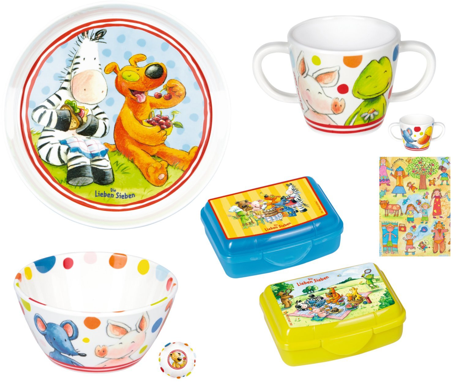 Die Spiegelburg Geschenkset 4 Teilig Die Lieben Sieben Die