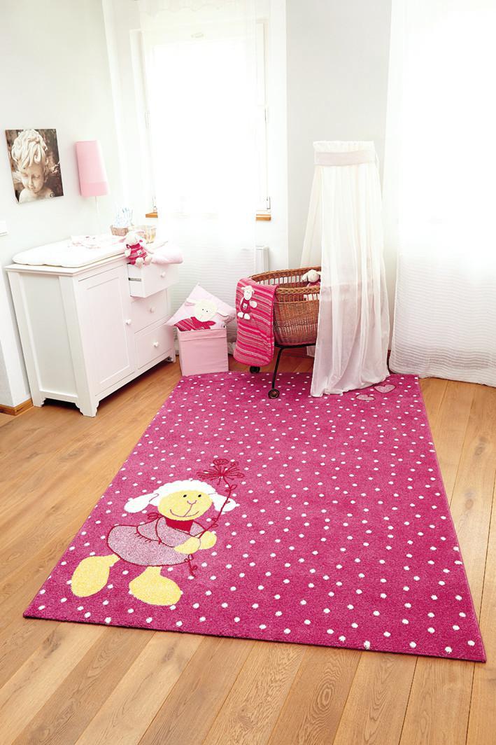 Kinderteppich Spielteppich Sigikid SK-0524-03 Schnuggi 120x170 cm pink